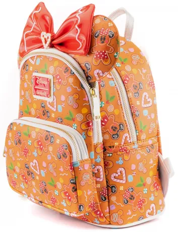Mini sac à dos + Serre-tête Pain d&#039;épices Mickey et Minnie Loungefly