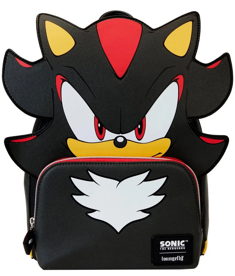 Loungefly Sonic le Herisson Mini sac a dos Shadow Cosplay pas cher Flytopia