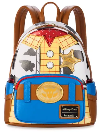 Mini sac à dos Sheriff Woody Cosplay Loungefly