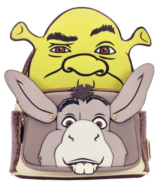 Mini sac à dos Shrek et l&#039;Âne Cosplay Loungefly