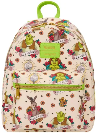 Sac à Dos Vintage Shrek 2 (2004) - Dreamworks - Vert - 30 Cm