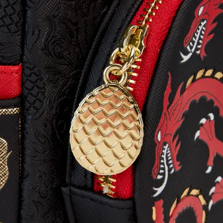 Mini sac à dos Sigle de la maison Targaryen Impression Intégrale Loungefly