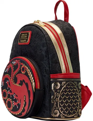 Mini sac à dos Sigle de la maison Targaryen Impression Intégrale Loungefly