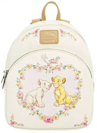 Mini sac à dos Simba et Nala Cœur Loungefly