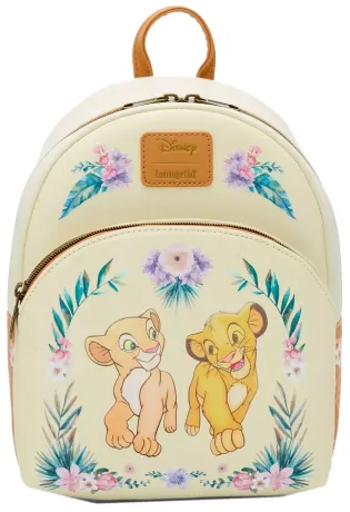 Mini sac à dos Simba &amp; Nala Floral Loungefly