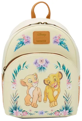 Mini sac à dos Simba &amp; Nala Floral Loungefly
