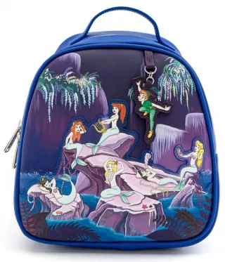 Mini sac à dos Peter Pan Sirènes Loungefly