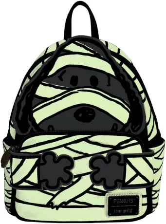 Mini sac à dos Snoopy Momie Cosplay Glow Loungefly