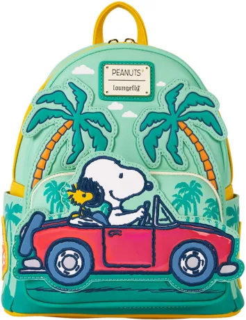 Mini sac à dos Snoopy &amp; Woodstock Road Trip Loungefly