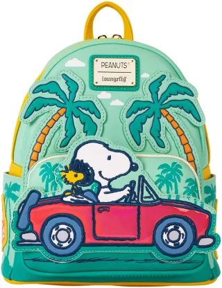 Mini sac à dos Snoopy &amp; Woodstock Road Trip Loungefly