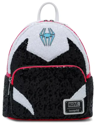 Mini sac à dos Spider-Gwen Sequin Loungefly