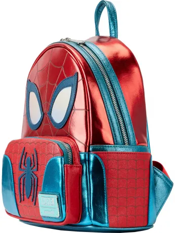 Mini sac à dos Spider-Man Cosplay Métallique Loungefly