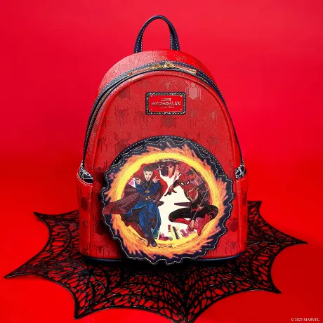 Mini sac à dos Spider-Man et Docteur Strange Portail Loungefly