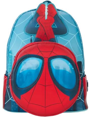 Mini sac à dos Spider-Man Lenticulaire Glow Loungefly