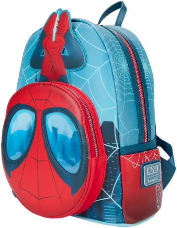 Mini sac à dos Spider-Man Lenticulaire Glow Loungefly