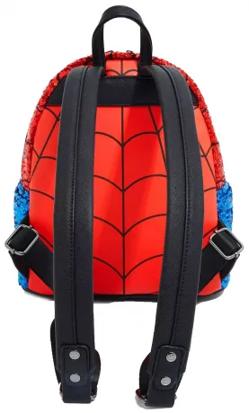 Mini sac à dos Spider-Man Sequin Figural Loungefly