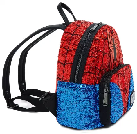 Mini sac à dos Spider-Man Sequin Figural Loungefly