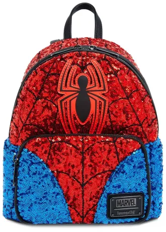 Mini sac à dos Spider-Man Sequin Figural Loungefly