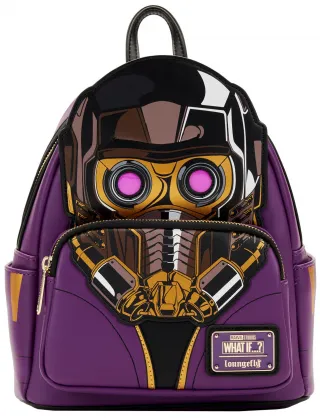 Mini sac à dos Star-Lord T&#039;challa Cosplay Glow Loungefly
