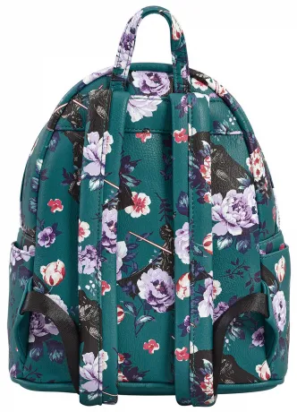 Mini sac à dos Dark Vador Floral Impression Intégrale Loungefly