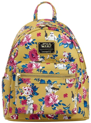 Mini sac à dos Stormtrooper Floral Impression Intégrale Loungefly