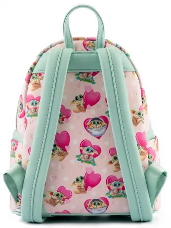 Mini sac à dos Grogu Saint-Valentin (Mandalorian) Loungefly