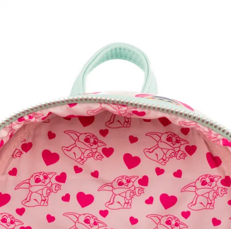 Mini sac à dos Grogu Saint-Valentin (Mandalorian) Loungefly