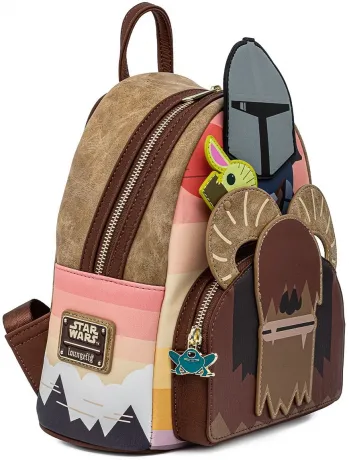 Mini sac à dos Le Mandalorien Bantha Ride Cosplay Loungefly