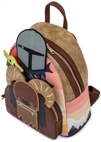 Mini sac à dos Le Mandalorien Bantha Ride Cosplay Loungefly