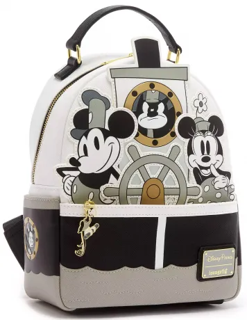Mini sac à dos Steamboat Willie Loungefly