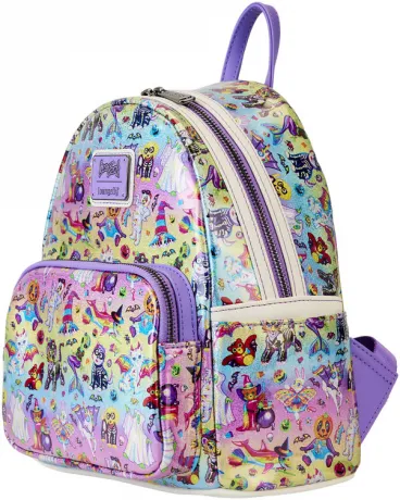 Mini sac à dos Sticker Halloween Impression Intégrale Loungefly