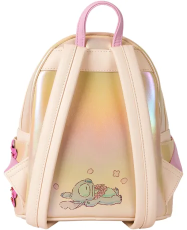 Mini sac à dos Stitch &amp; Angel Fleur de cerisier Loungefly