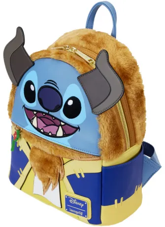 Mini sac à dos Stitch avec le Costume de la Bête Cosplay Loungefly