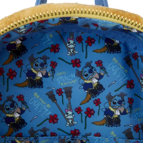 Mini sac à dos Stitch avec le Costume de la Bête Cosplay Loungefly