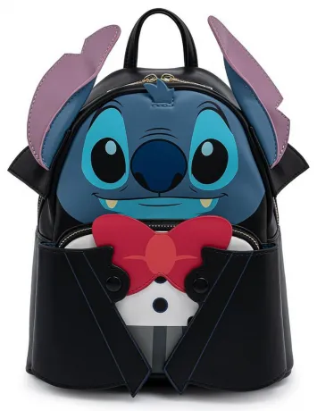 Mini sac à dos Vampire Stitch Nœud Papillon Cosplay Loungefly