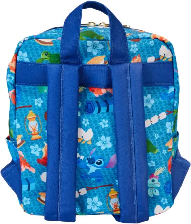 Mini sac à dos Stitch Camping Impression Intégrale Loungefly