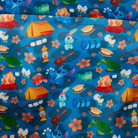 Mini sac à dos Stitch Camping Impression Intégrale Loungefly