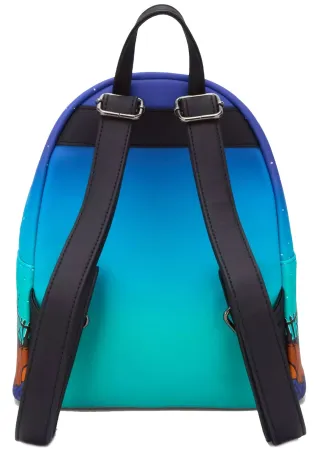 Mini sac à dos Stitch Citrouille Glow Loungefly