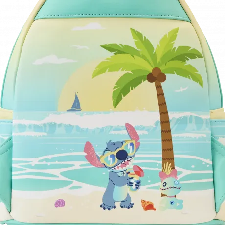 Mini sac à dos Stitch dans le Château de Sable Surprise Loungefly