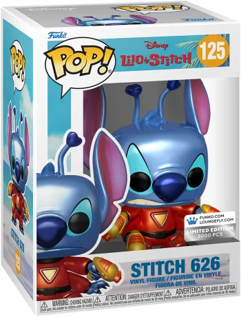 Mini sac à dos Stitch Expérience 626 Glow Pop! By Loungefly avec Funko Pop (Bundle) Loungefly
