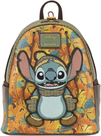 Mini sac à dos Stitch Feuilles d&#039;automne Loungefly