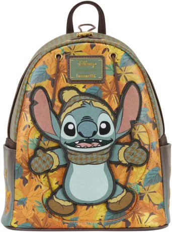 Mini sac à dos Stitch Feuilles d&#039;automne Loungefly
