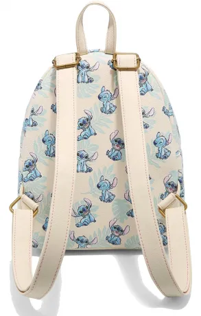 Mini sac à dos Stitch Feuilles tropicales Loungefly