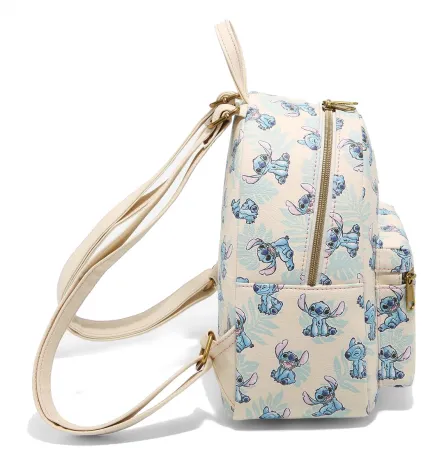 Mini sac à dos Stitch Feuilles tropicales Loungefly