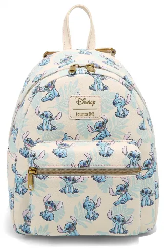 Mini sac à dos Stitch Feuilles tropicales Loungefly