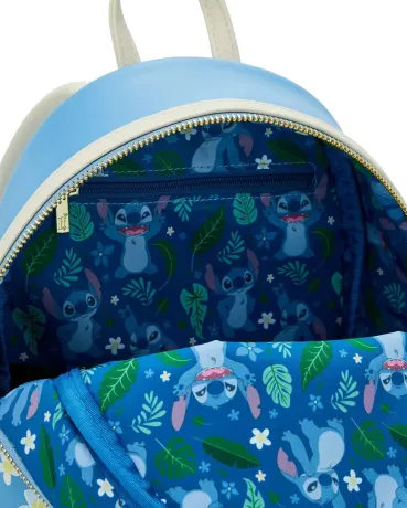 Mini sac à dos Stitch Figural Floral Loungefly