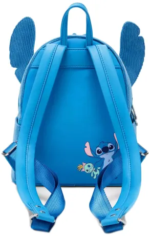 Mini sac à dos Stitch Figural Velours côtelé Loungefly