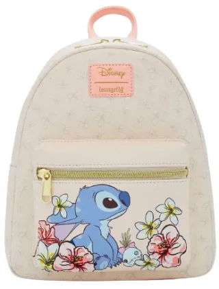 Mini sac à dos Stitch Fleurs tropicales Loungefly