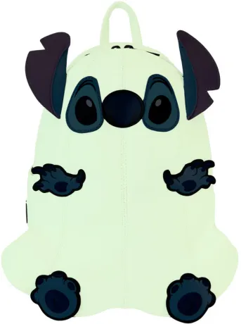 Mini sac à dos Stitch Fantôme Costume Figural Glow Loungefly