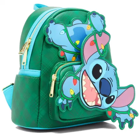 Mini sac à dos Stitch Guirlandes de Noël Loungefly